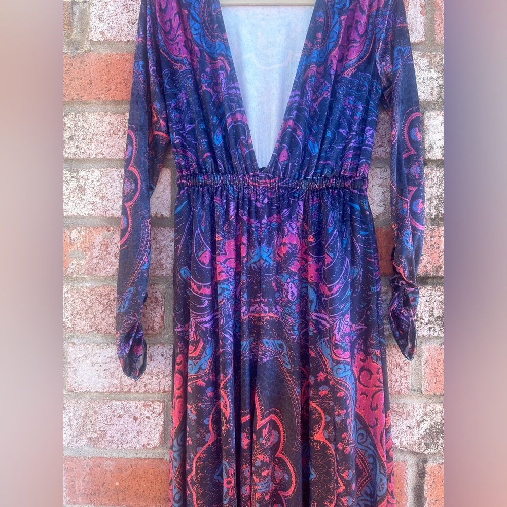 Free People Giselle Velvet Jumpsuit - Picture 3 of 4